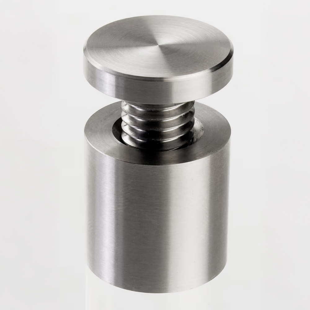 Optional silver standoff hardware